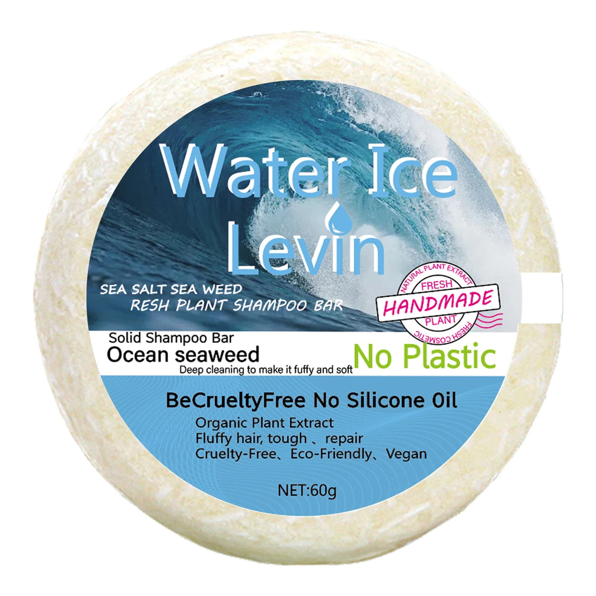 Sea Salt and Seaweed Hydrating Shampoo Bar 60g - 12