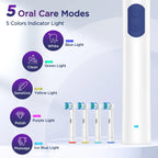 Rechargeable Electric Toothbrush with 5 Cleaning Modes