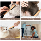 Goiple Biotin Rosemary Hair Wax Stick and Styling Brush Set
