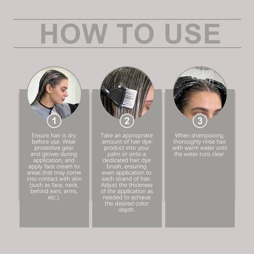 3 in 1 Milk Tea Ash Color Depositing Shampoo and Conditioner