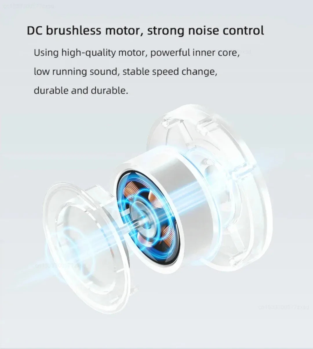 Mijia Portable Desk Fan Rechargeable USB Handheld Cooling Mini Fan - 13