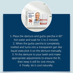 Comfort Fit Natural Look Denture Set for Men and Women