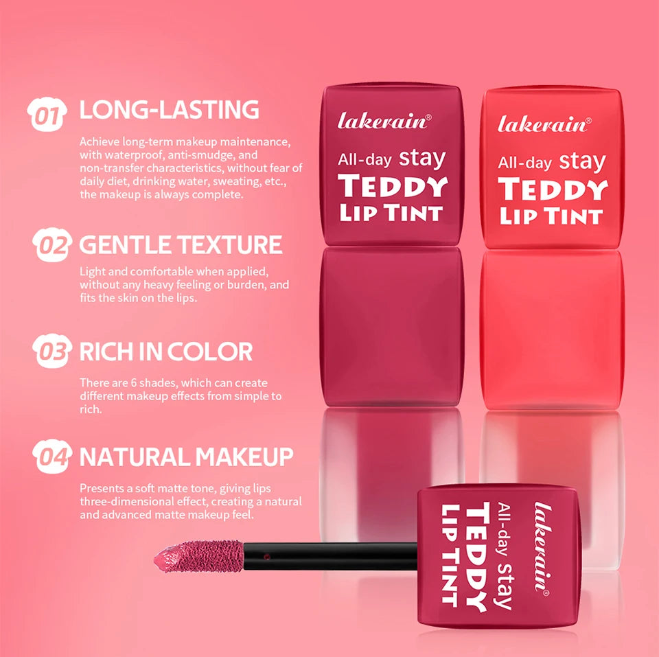 Long-Lasting Waterproof Matte Lip Tint - 9
