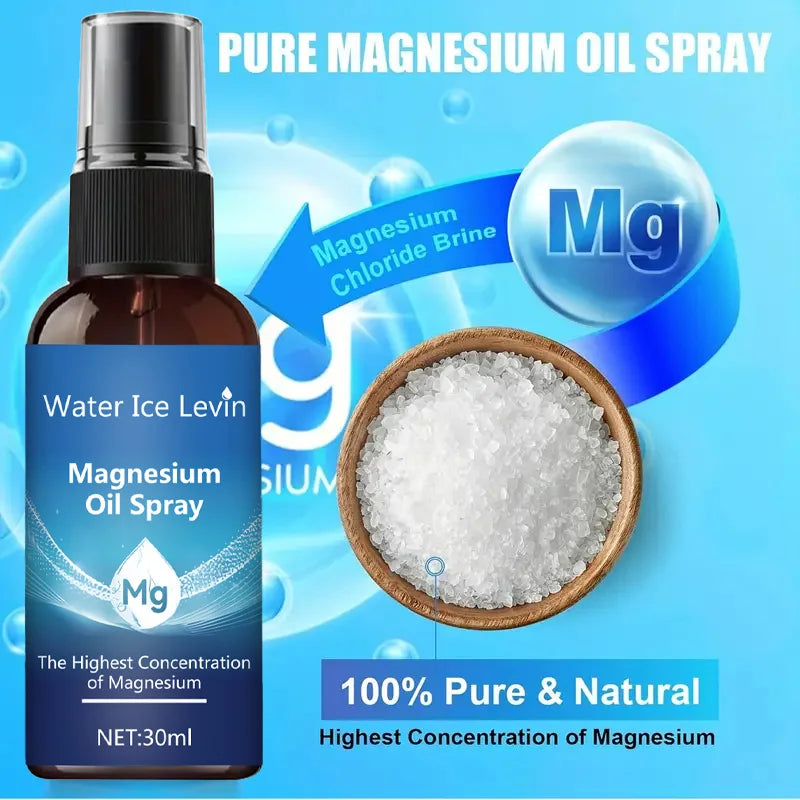 Magnesium Oil Spray Moisturizing Body and Face Massage Serum 30ml