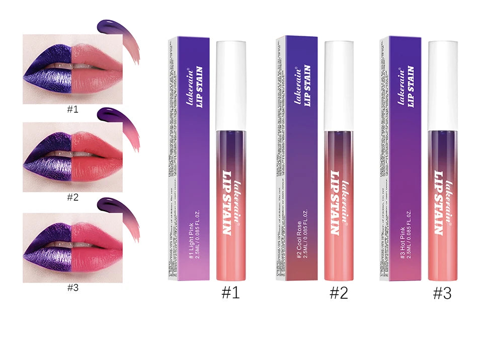 Long-Lasting Waterproof Peel-Off Lip Stain