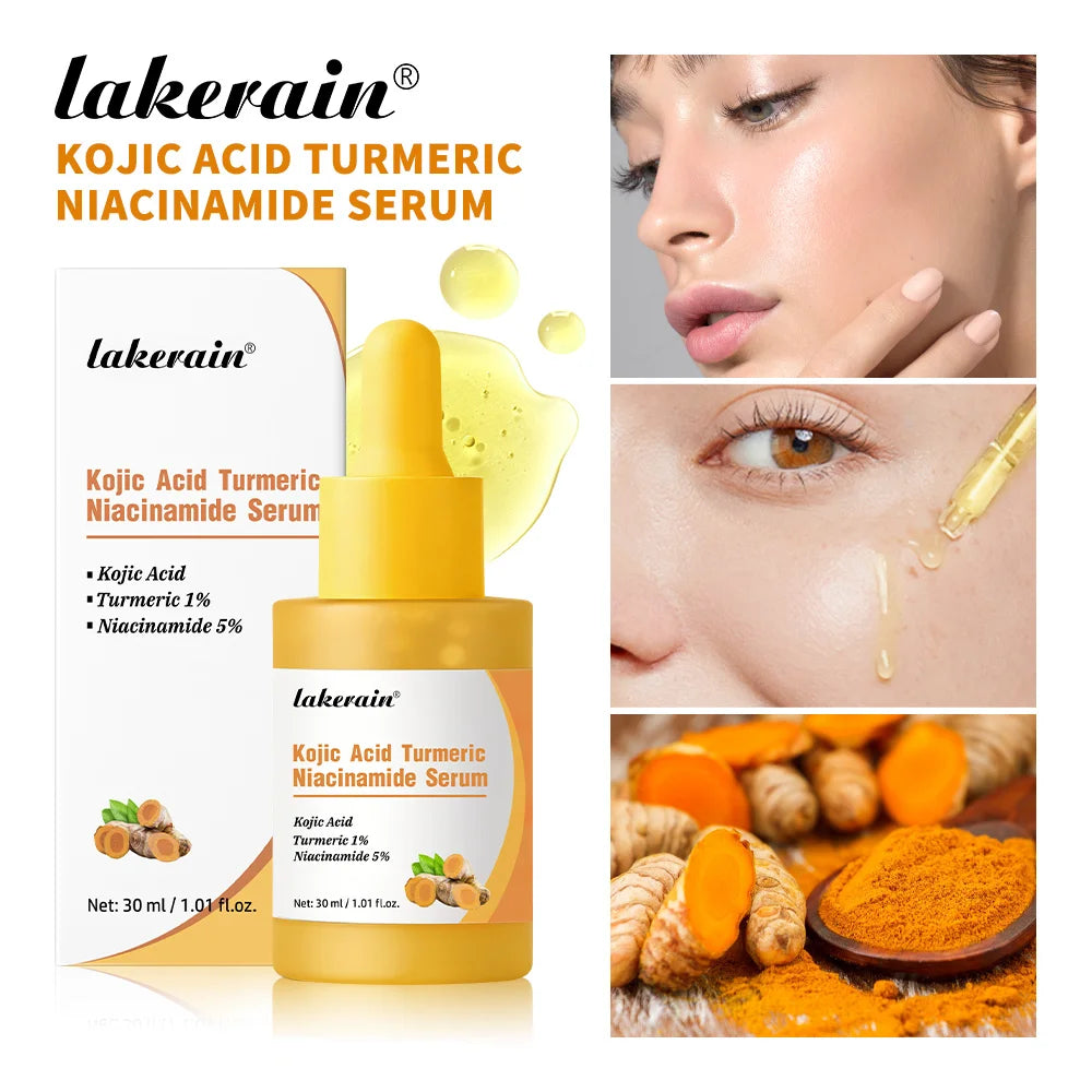 Brightening Kojic Acid and Turmeric Face Serum