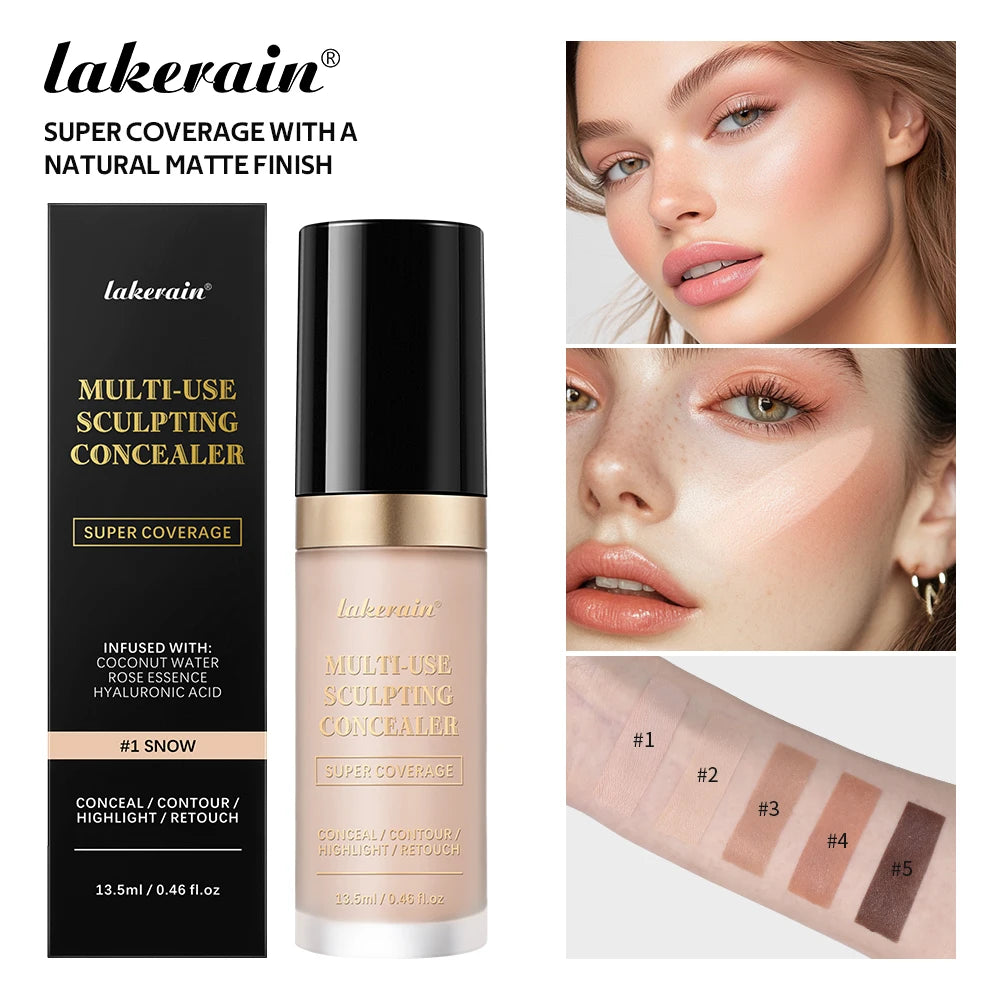 Multi-Use Sculpting Face Concealer for Contouring and Highlighting