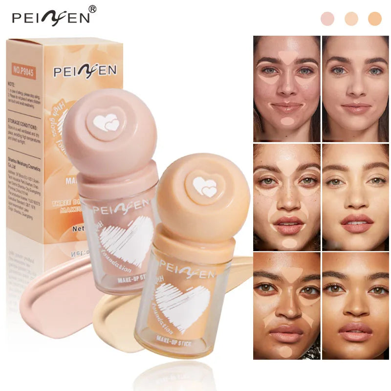 Peifen Foundation Stick Long Lasting Cream Contour and Highlighter - 2
