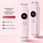 2-in-1 Painless Electric Hair Trimmer for Face and Body