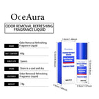 Underarm Fresh Fragrance Spray Deodorant and Odor Eliminator 60ml