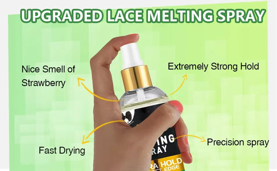 Goiple Lace Melting Spray Wig Adhesive and Edge Control Set