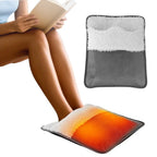 USB Electric Heated Foot Warmer Pad for Home and Office