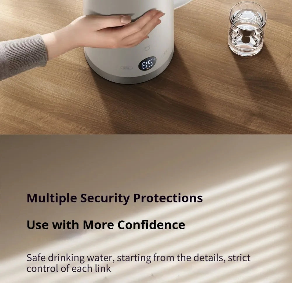 Mijia Smart Electric Kettle 3 Stainless Steel Rapid Boiling Water Heater