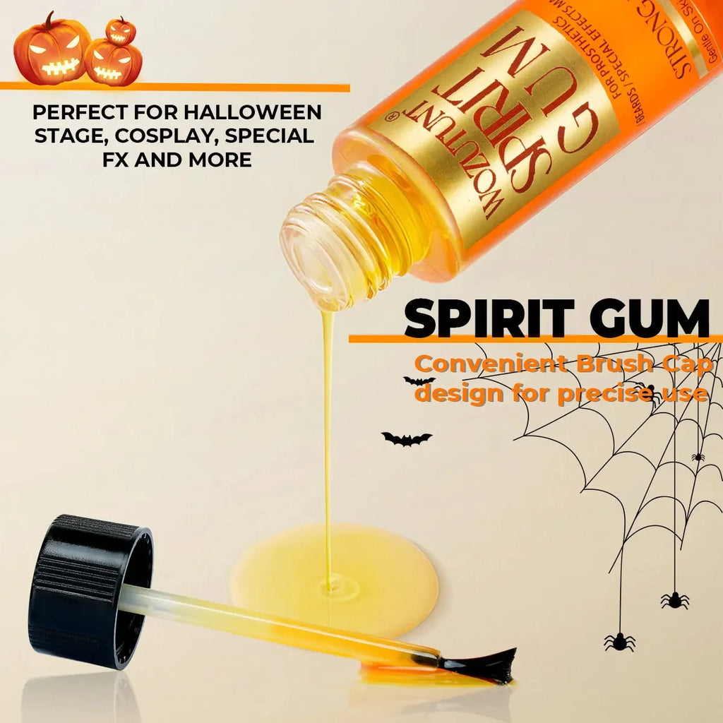 Spirit Gum Adhesive Remover and Hair Wax Stick Set for SFX Makeup