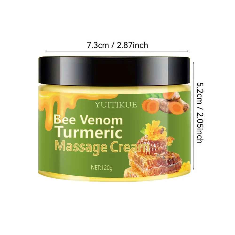 YUITIKUE Bee Venom Turmeric Firming Cream Body Moisturizer 120g