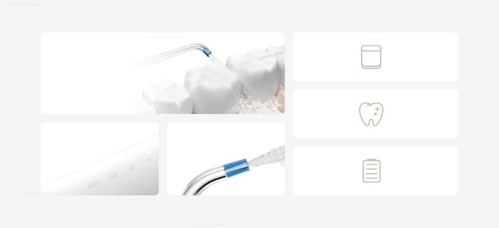 Mijia Portable Oral Irrigator Cordless Water Flosser Teeth Cleaner