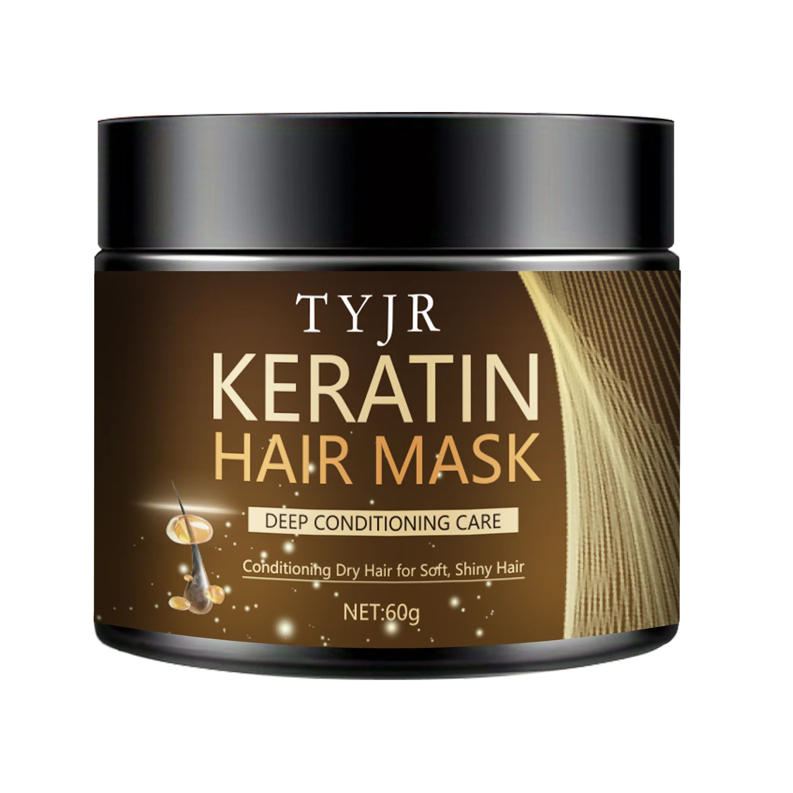 Keratin Hair Mask Deep Repair Conditioning Treatment 60g
