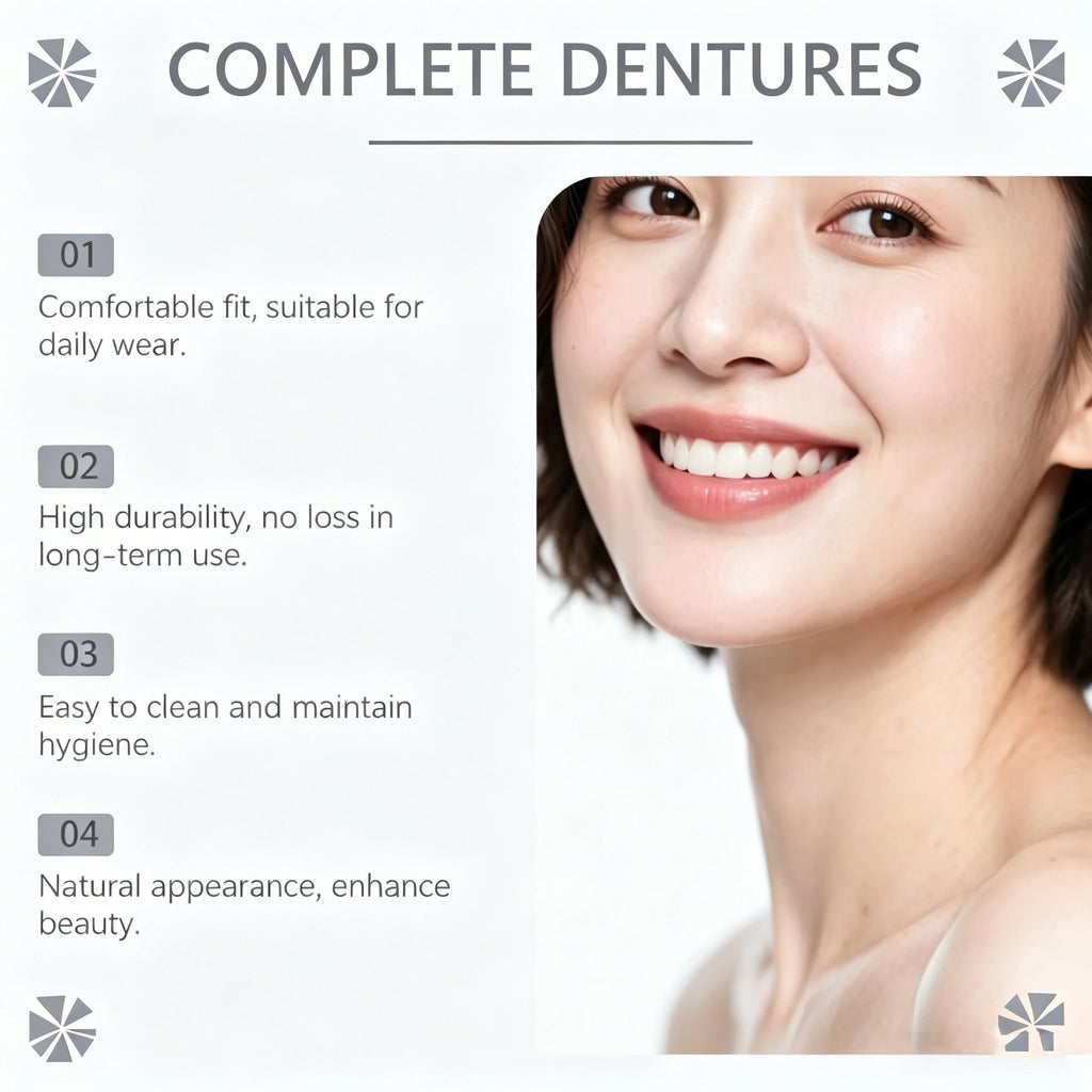 Instant Smile Comfort Veneers - Natural Fit Upper and Lower Teeth