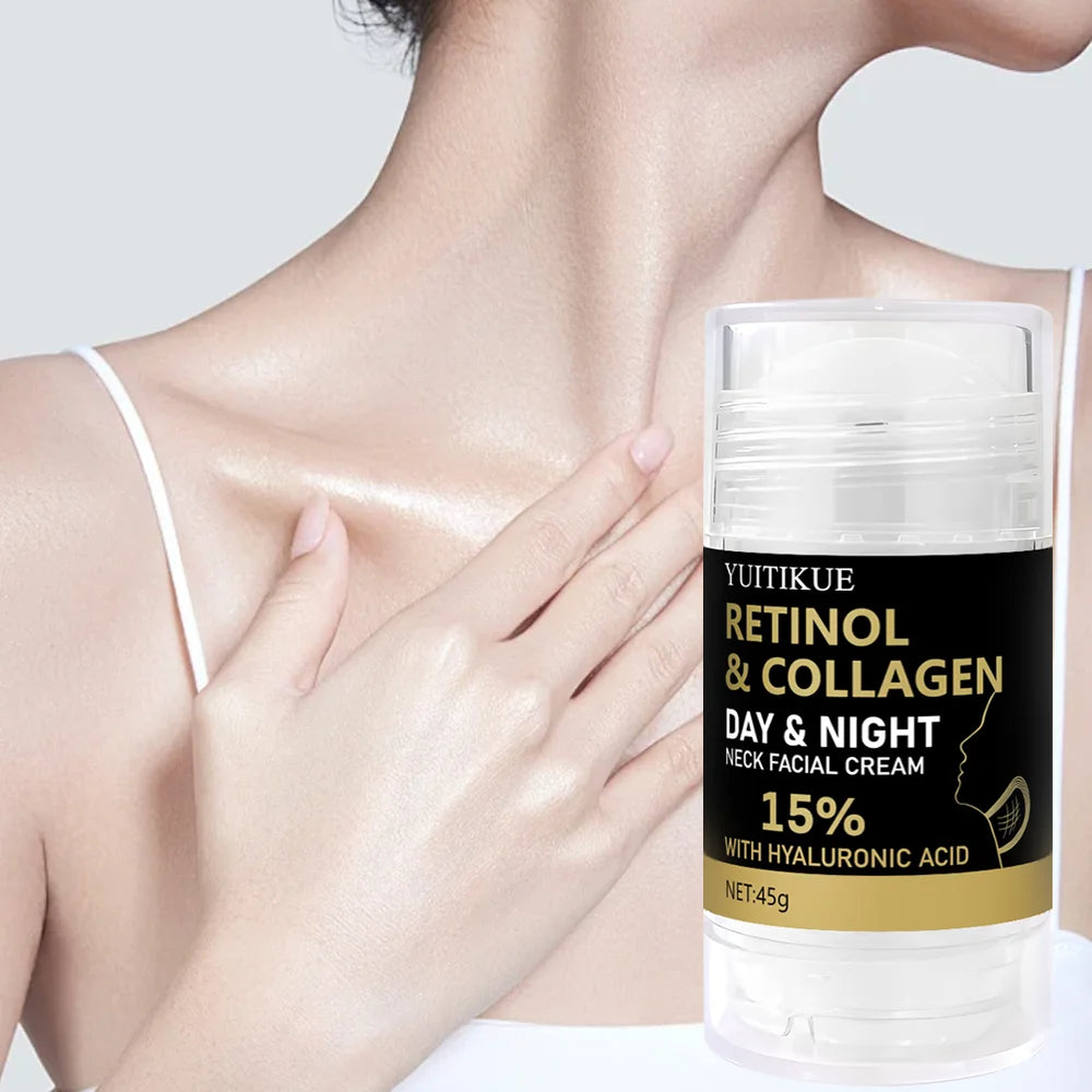 Retinol and Collagen Neck Cream Firming Moisturizer for Face and Neck