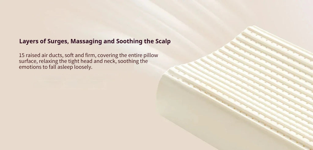 Mijia Natural Latex Pillow Pro Orthopedic Neck Support Sleep Bedding