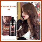 Organic Ginger Hair Blackening Shampoo 500ml Permanent Color Dye