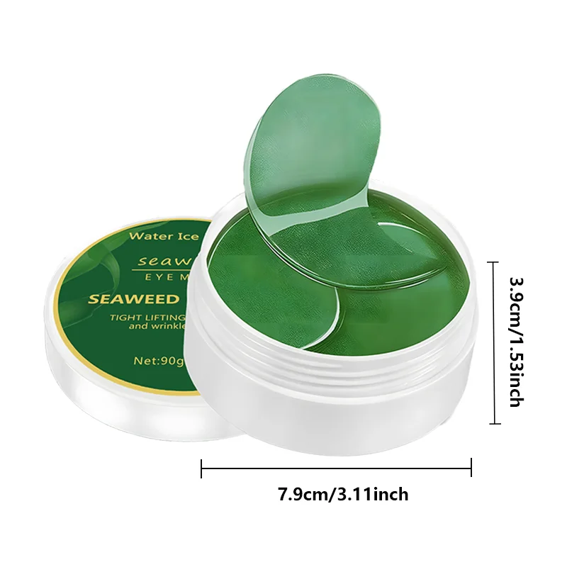 Seaweed Hyaluronic Acid Eye Mask Collagen Dark Circle Treatment Patches - 8