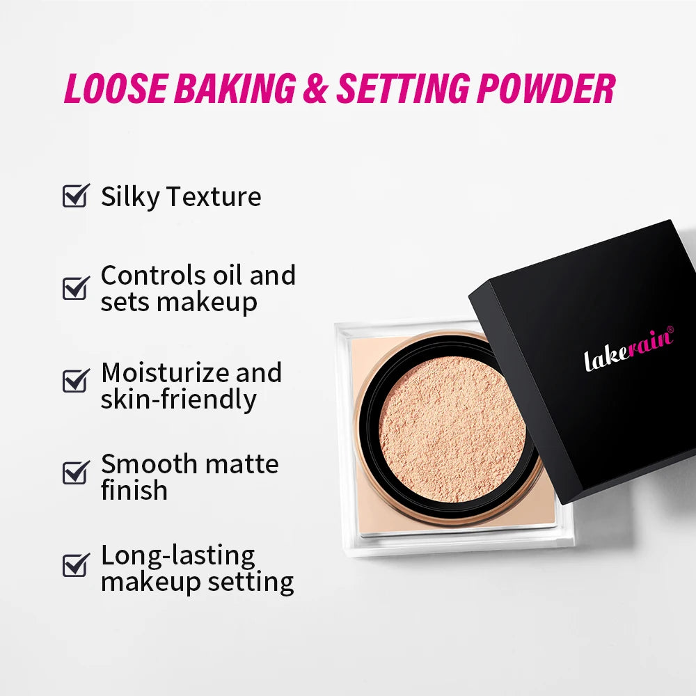 Matte Setting Powder for Smooth Flawless Makeup Finish - 4