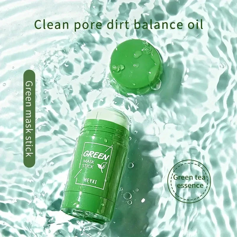 Heyxi Green Tea Facial Mask Stick Deep Pore Cleansing Moisturizing Mask - 10