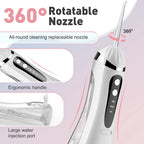 Portable Rechargeable Oral Irrigator Water Flosser for Teeth