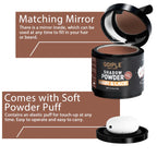 Goiple Hairline Powder and Beard Pen Hair Root Touch Up Concealer Set
