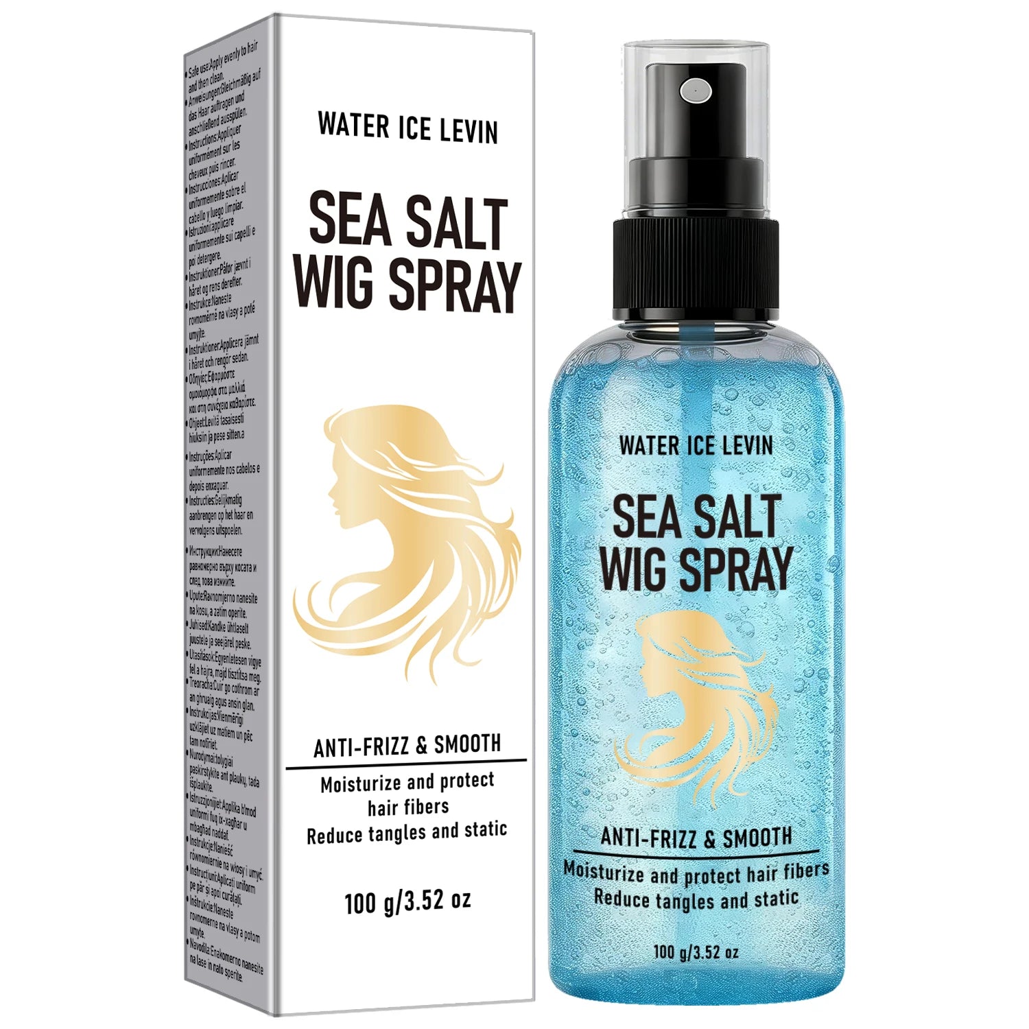 Sea Salt Wig Care Spray Anti Frizz and Moisturizing Treatment 100g