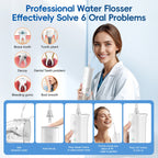 Portable Cordless Water Flosser for Teeth Cleaning