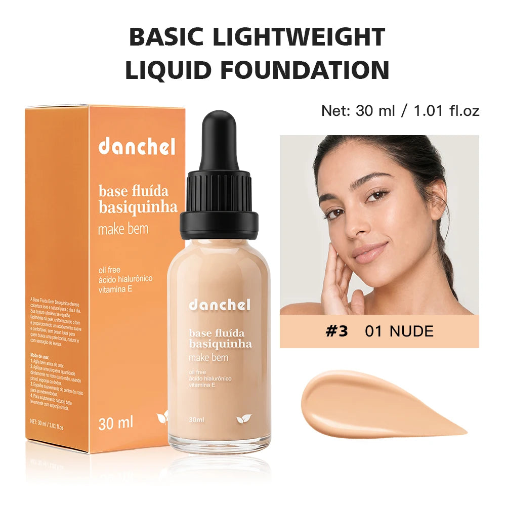 Matte Liquid Foundation for Pore Minimizing and Oil Control