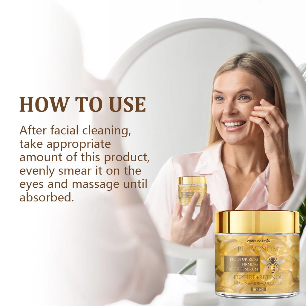 Bee Venom Eye Serum Retinol Peptide Firming Hydrating Cream
