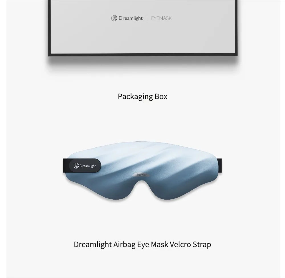 Dreamlight 4S Pro Memory Foam Sleeping Eye Mask Light Blocking Sleep Aid