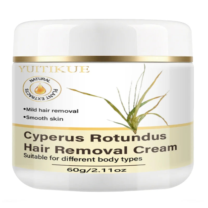 YUITIKUE Cyperus Rotundus Natural Hair Removal Cream for Silky Skin - 14