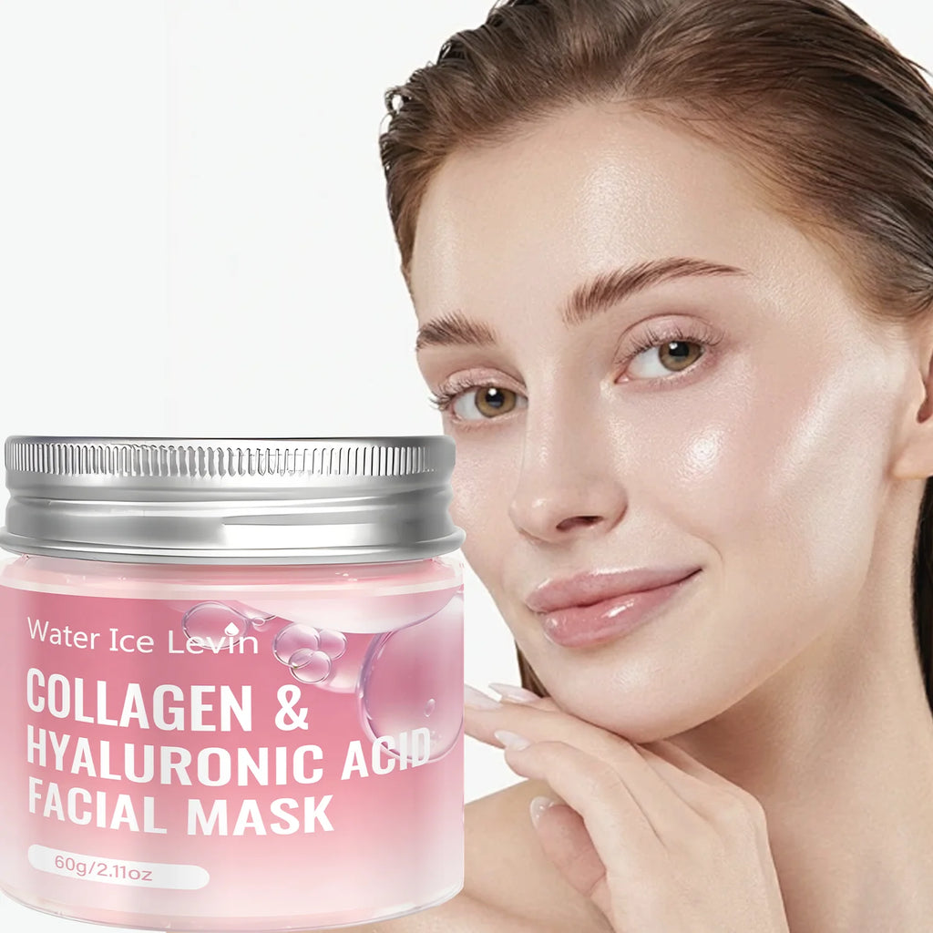 Collagen Hyaluronic Acid Facial Mask Anti Aging Firming Treatment 60g