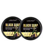 Goiple Black Hair Shampoo Bar Gray Coverage Natural Hair Darkening Soap