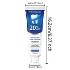 Hydroxyapatite Repair Toothpaste 20 Percent HAP Teeth Whitening