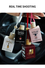 Car Air Freshener Hanging Perfume Diffuser Bottle for Vehicle Interior