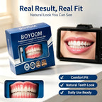 Comfort Silicone Simulation Denture Set for Natural Smile