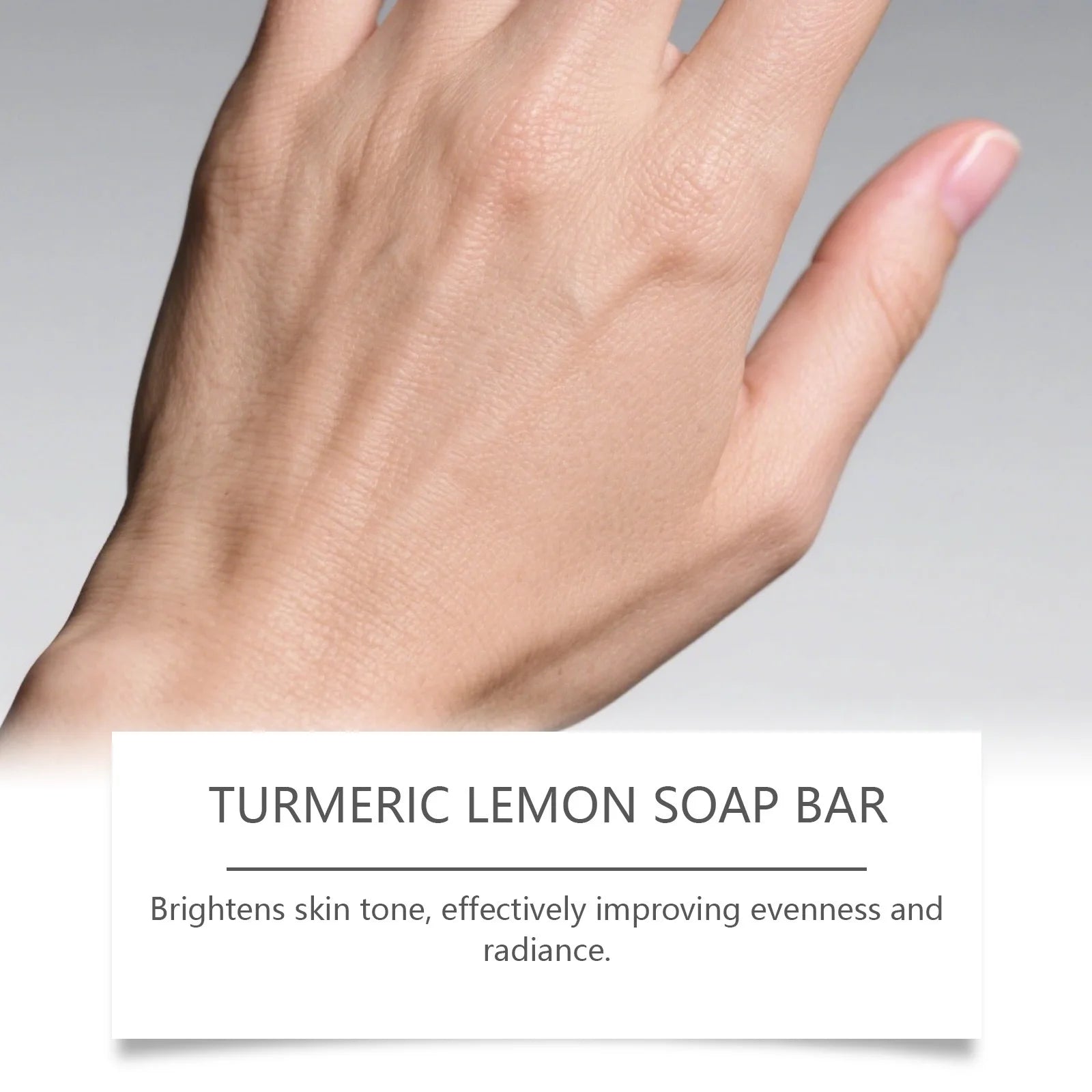 Turmeric Kojic Acid Brightening Bar Soap for Face and Body Cleansing - 4