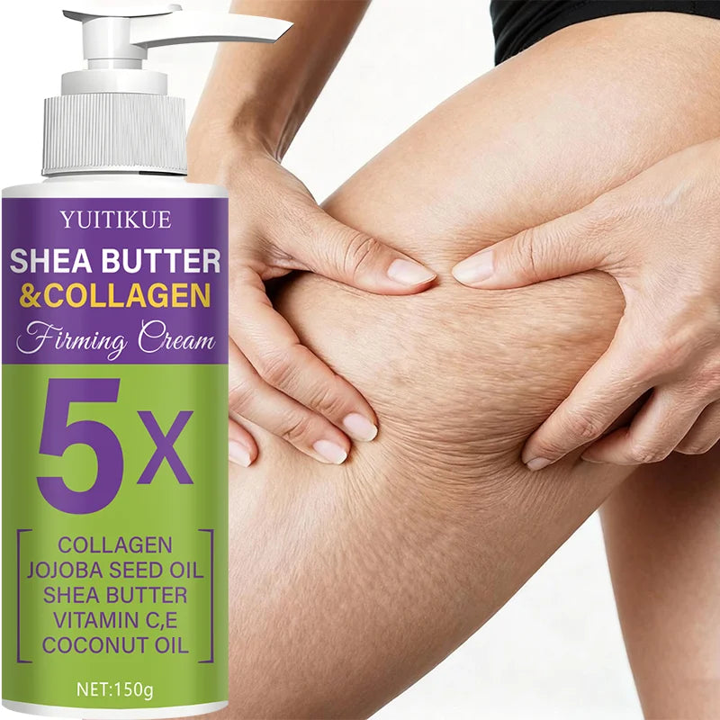 YUITIKUE 5X Shea Butter Collagen Firming Cream Body Sculpting Lotion