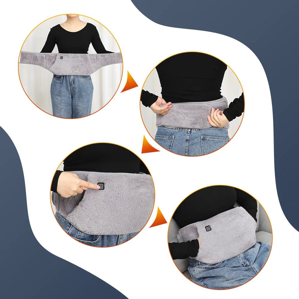 USB Rechargeable Heated Waist Belt and Hand Warmer - 14