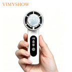 Rechargeable Ice Cooling Handheld Fan for Travel