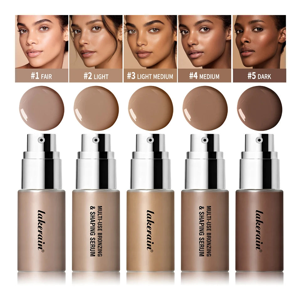 Hydrating Bronzing and Shaping Face Serum