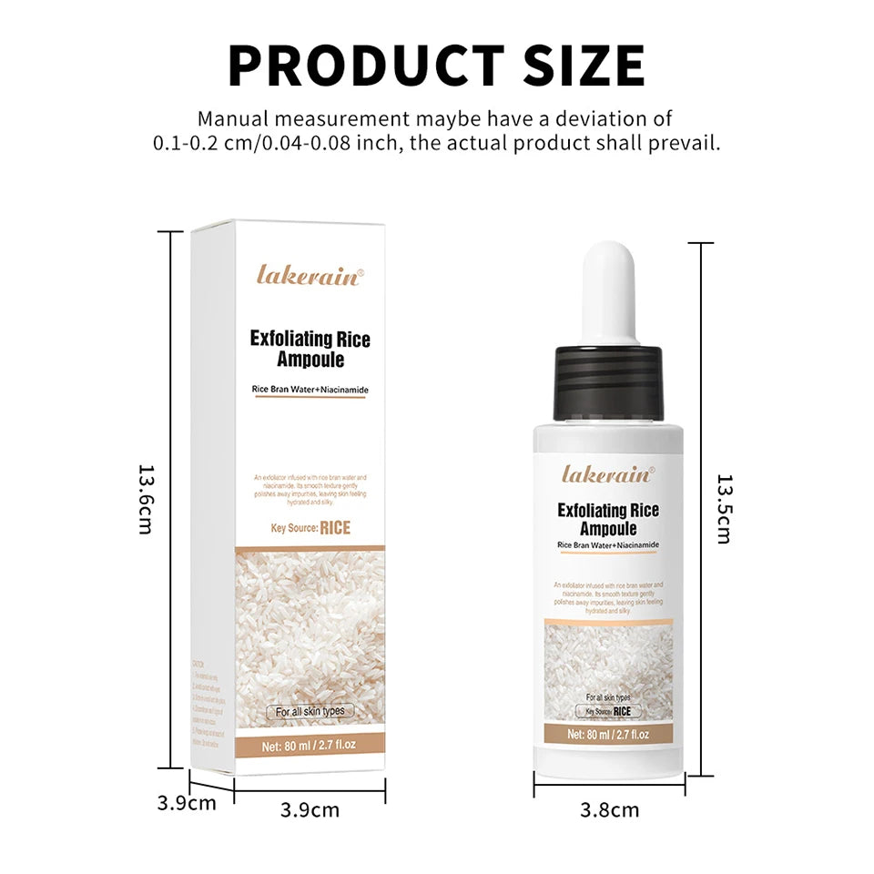 Exfoliating Rice Facial Essence for Brightening and Pore Refining - 17