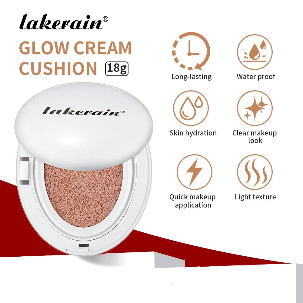 Dewy Glow Cream Cushion Foundation for Natural Coverage