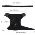 Wireless App-Controlled Heated Shoulder Massager for Muscle Relief