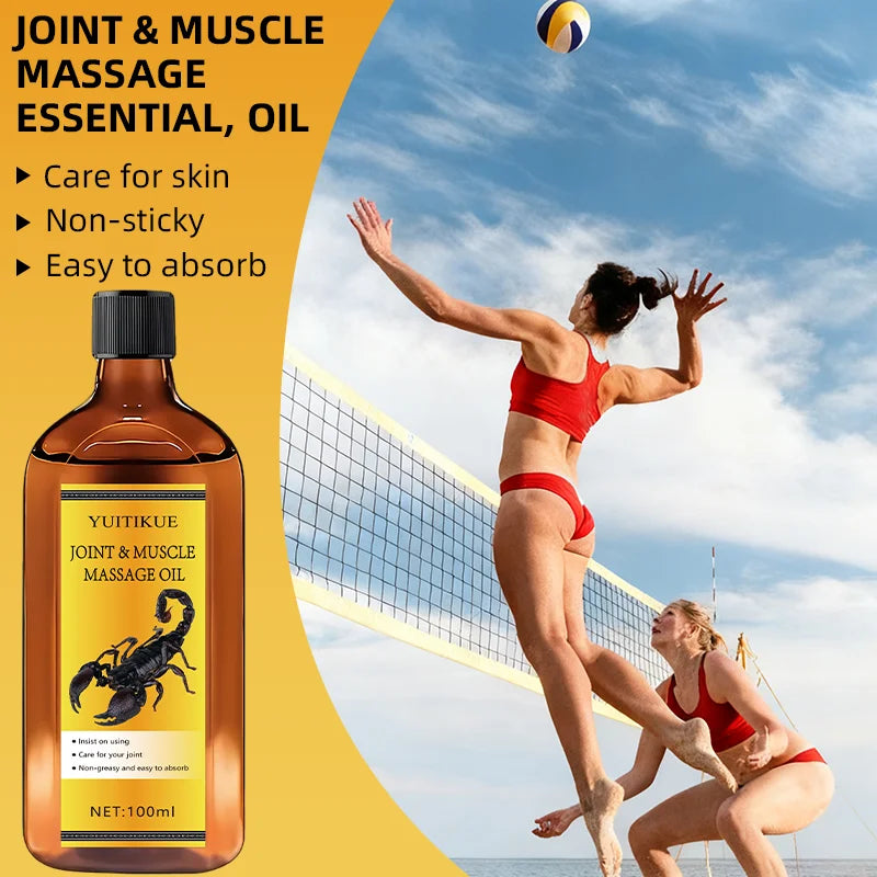 100ml Joint and Muscle Massage Oil Natural Body Care Relief